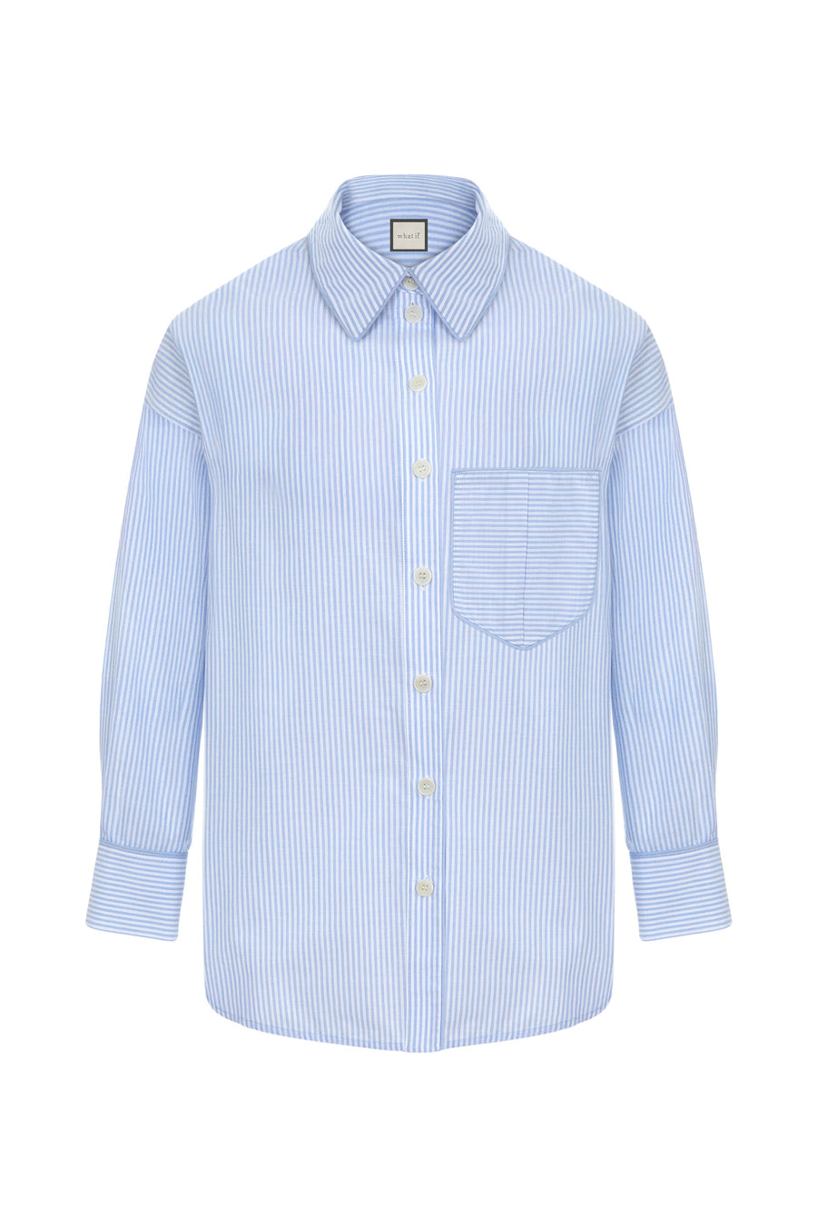 Lumina Striped Shirt 100% Cotton