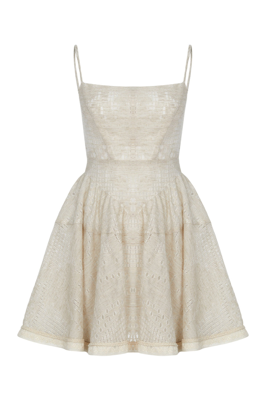 Neutral Edit Short Dress