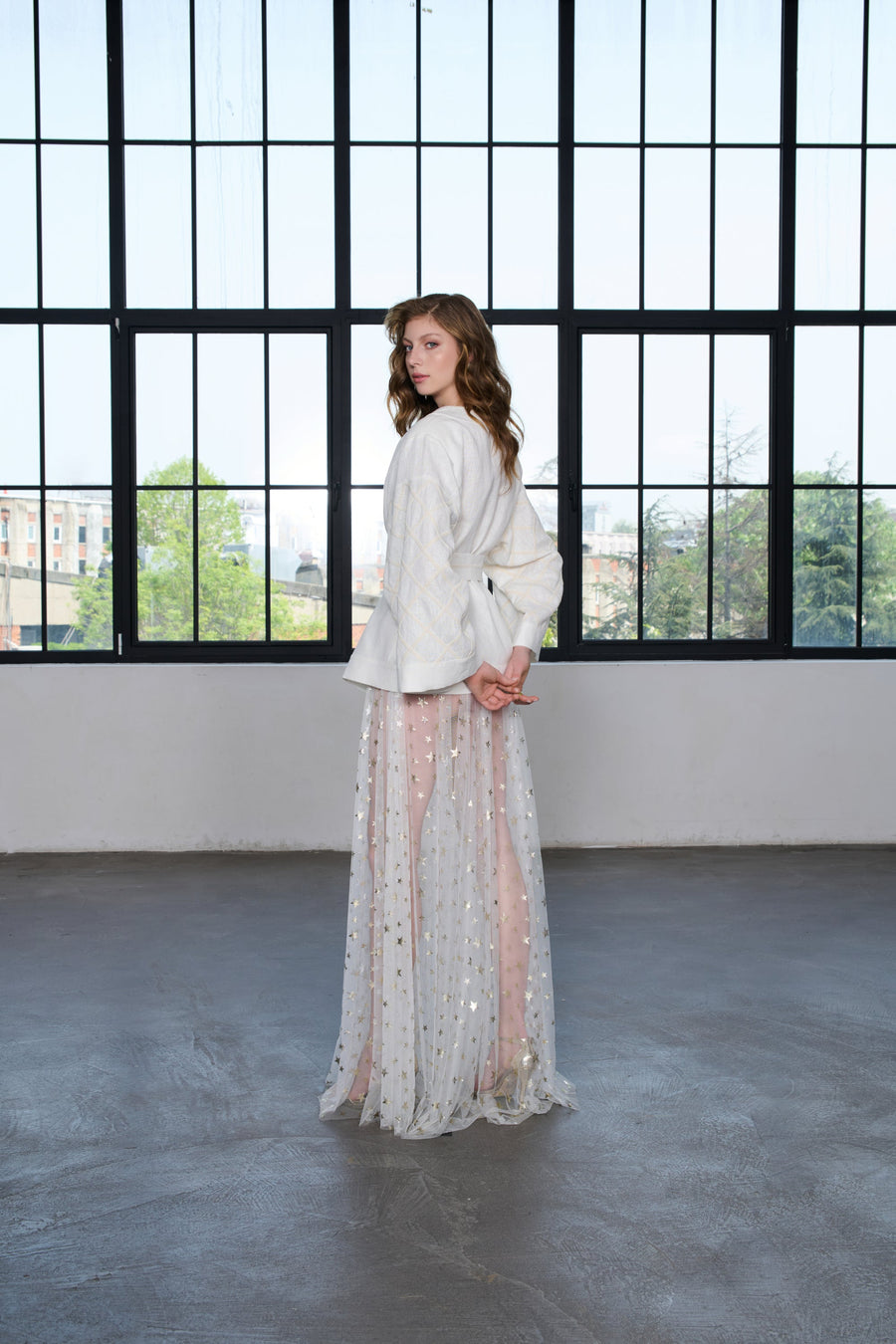 Serene Tulle Long Star Skirt