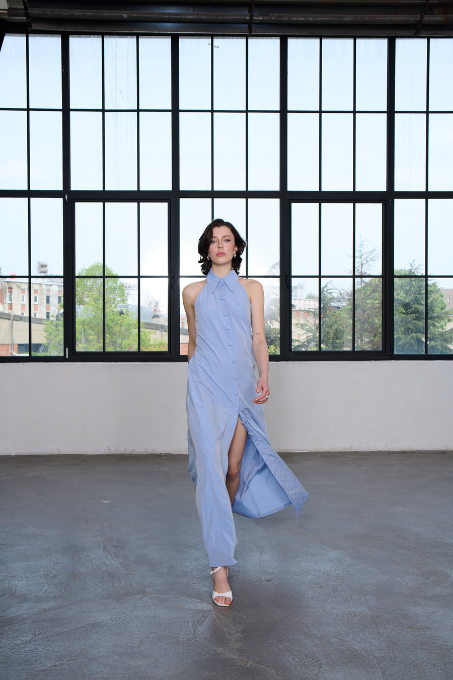 WTF Lumina Vesta Long Dress 100% Cotton