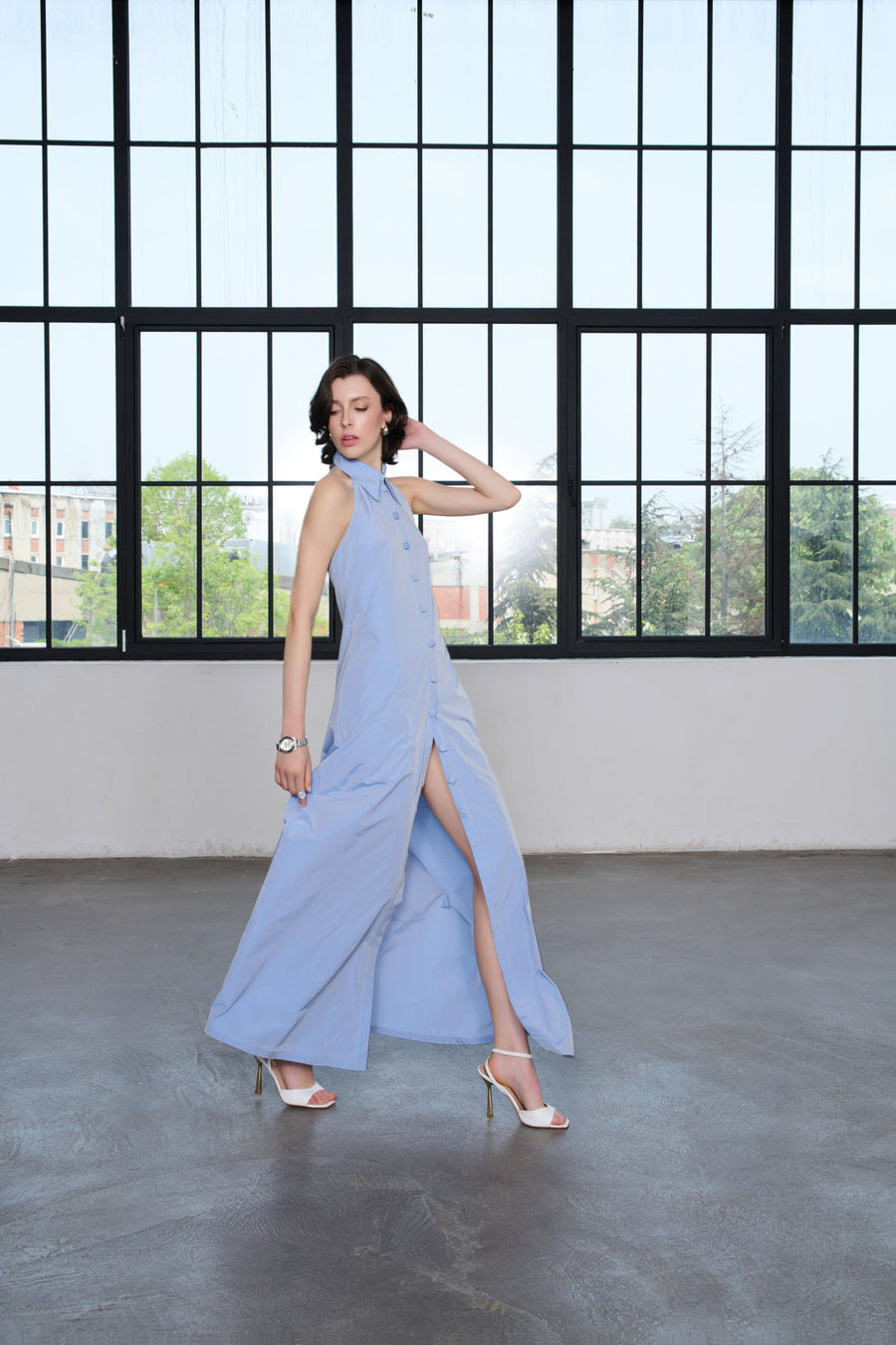 Lumina Vesta Long Dress 100% Cotton