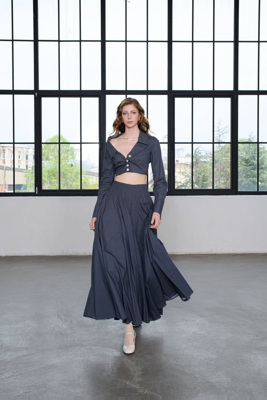 High Waist Chloe Long Skirt