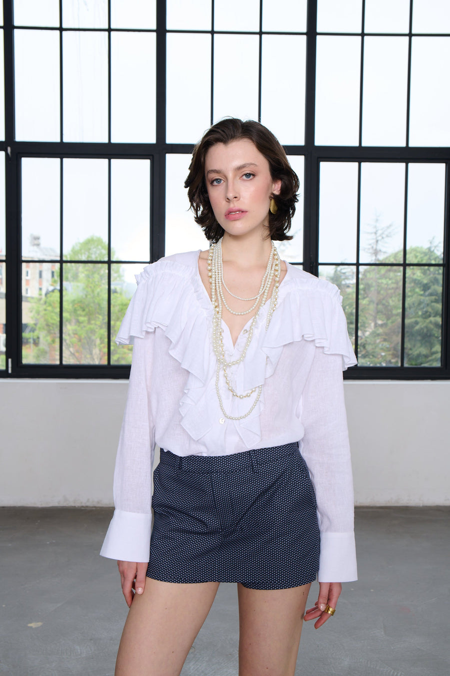 WTF Romantic Ruffled Shirt