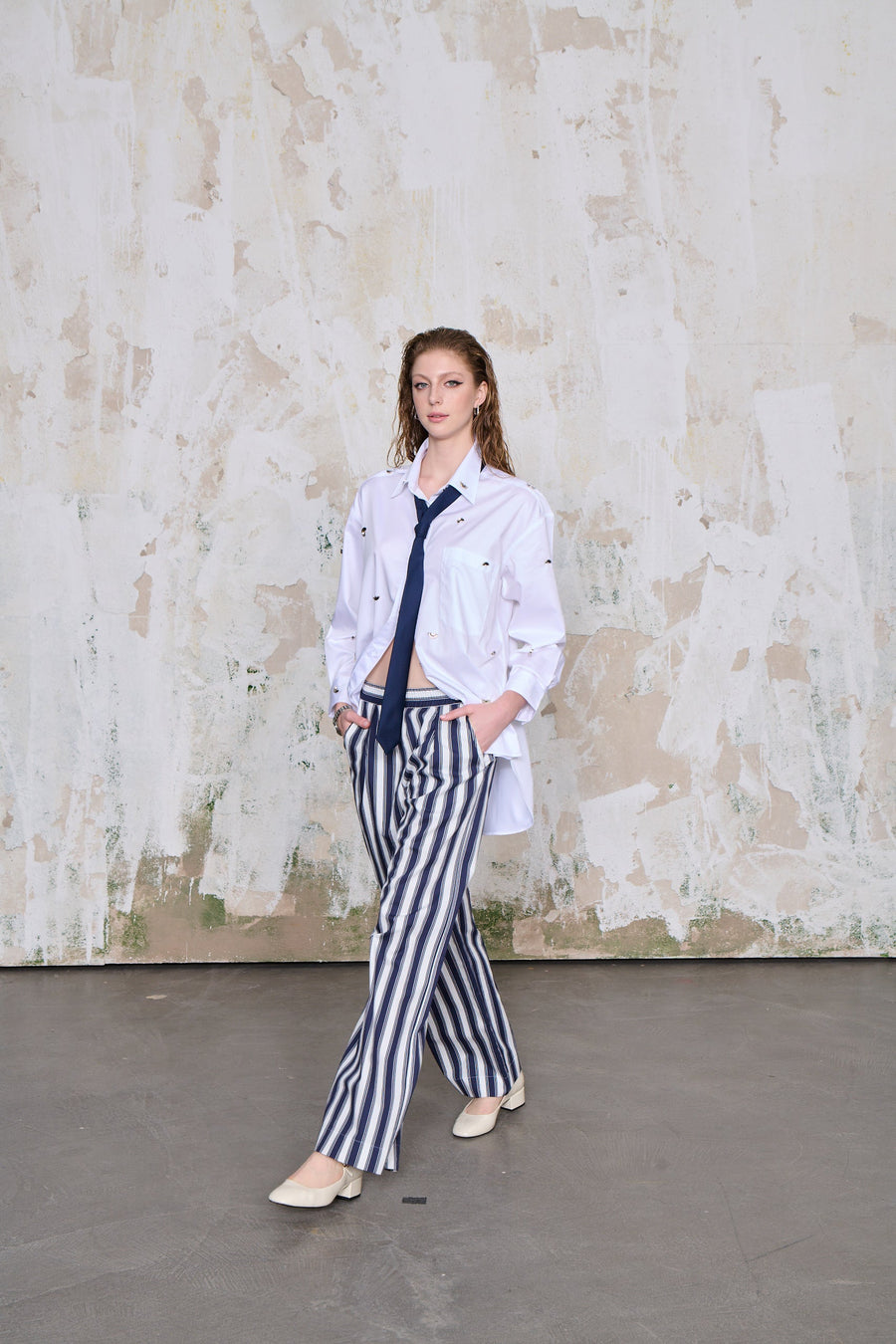 WTF Colette Pants Low Waist 100% Cotton